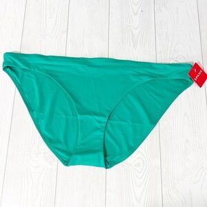 Spanx Bikini Swim Bottoms Mystic Green